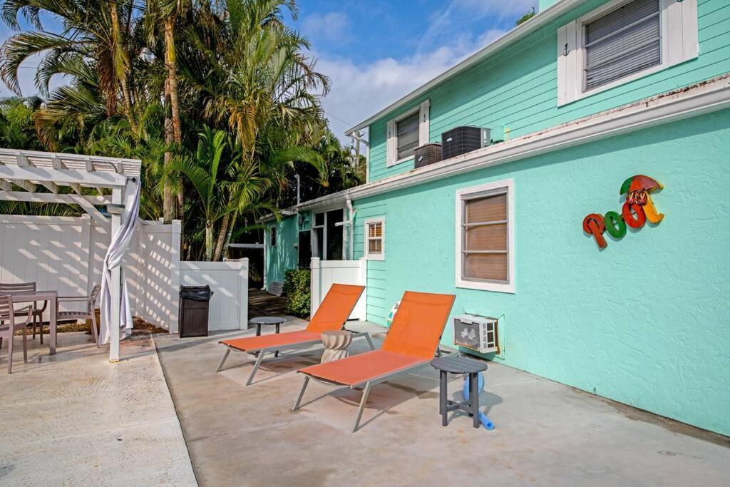 Walk To The Beach - Island Villa Siesta Key Buitenkant foto